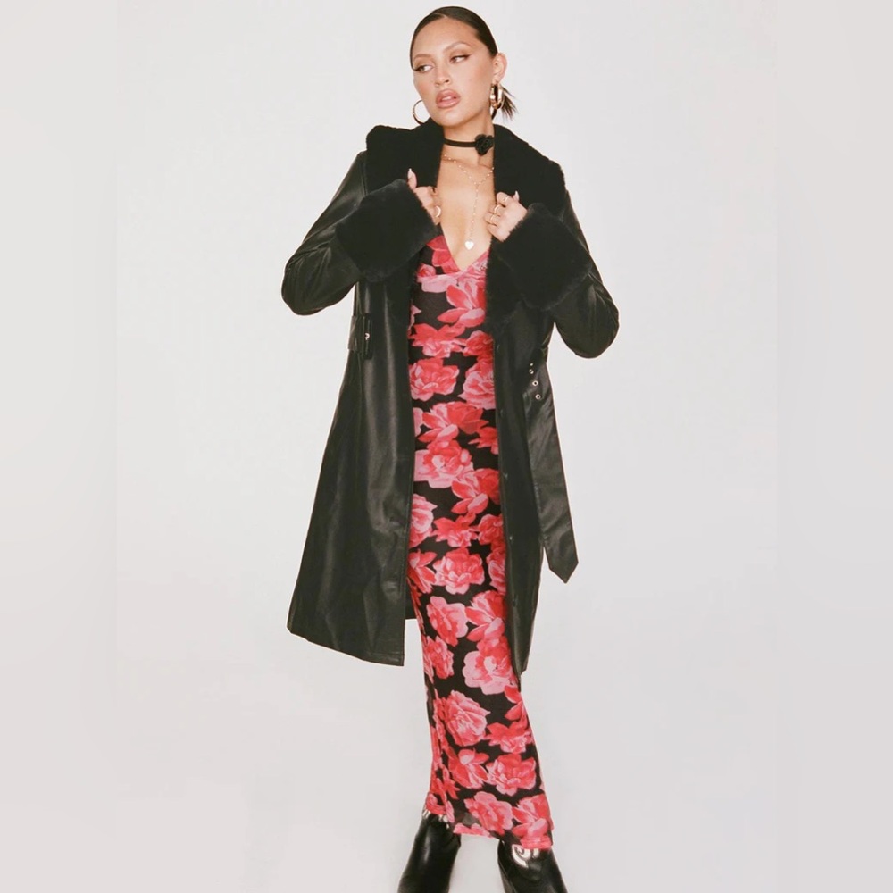 Brooklyn Princess Polly Fur Jacket 🖤